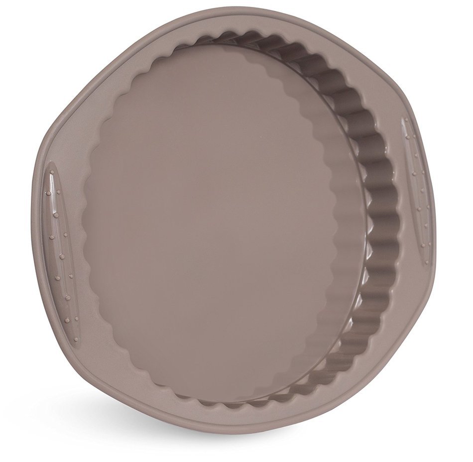 Internet&rsquo;s Best Silicone Round Cake Mold | Non-Stick Baking Pan | Cake Bakeware | BPA Free | 9 Inch N3