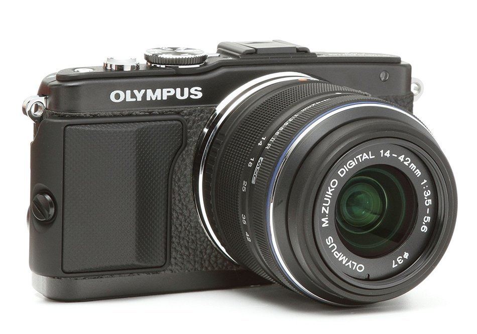 Japanhobbytool Olympus Pen E-PL5 & E-PL6 Camera Leather Decoration Sticker Leica1 type 4008 Black N9