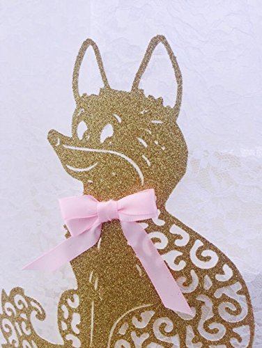 Fox Woodland Cake Topper - Cupcake Toppers N2