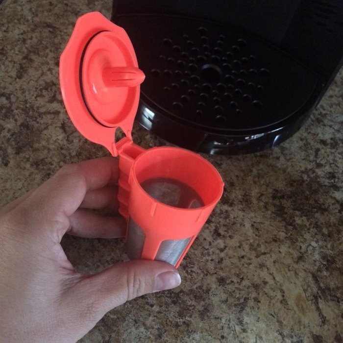 iMagitek Reusable Keurig Carafe Coffee Filter, Coffee K-Cup for Keurig 2.0, Compatible w/ Carafe 2.0 Coffee Machines... N6