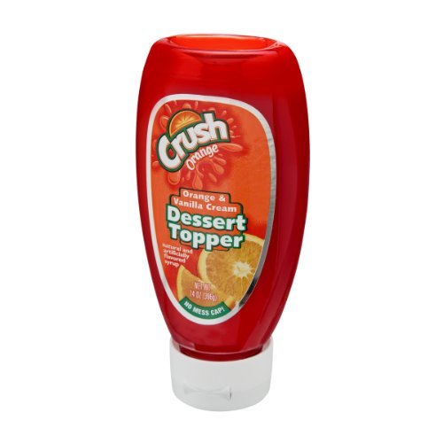 Crush Orange Orange & Vanilla Cream Dessert Topper N2