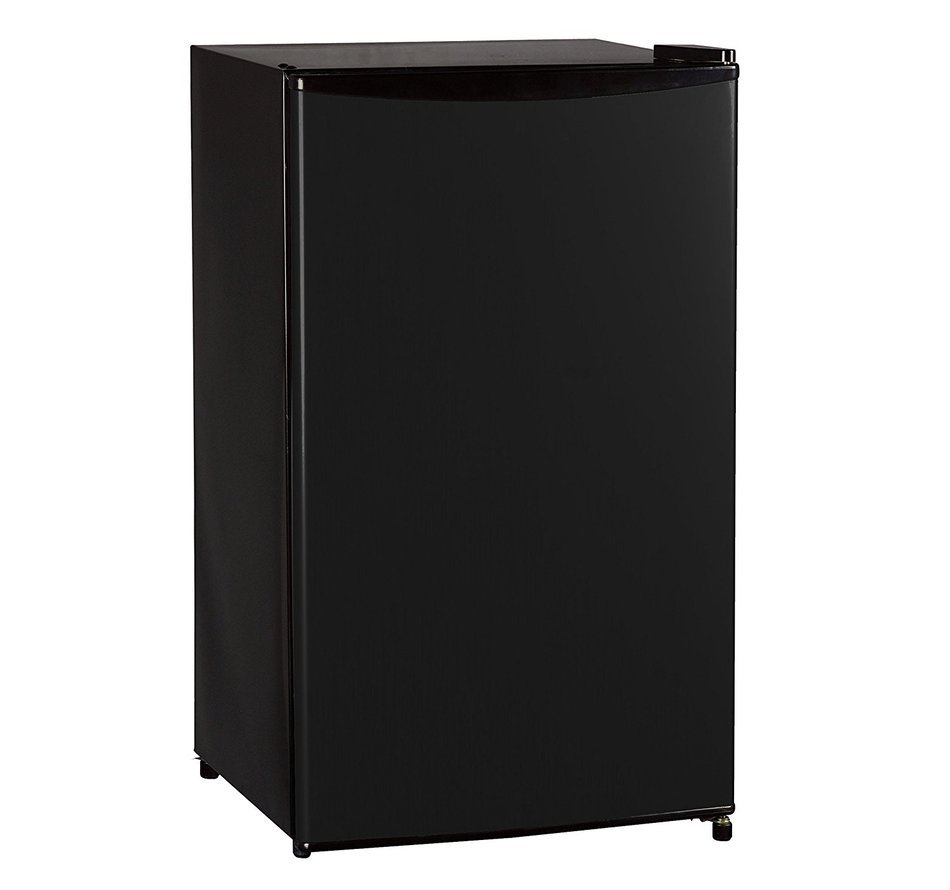 Midea WHS-65LB1 Compact Single Reversible Door Refrigerator and Freezer, 1.6 Cubic Feet, Black N12