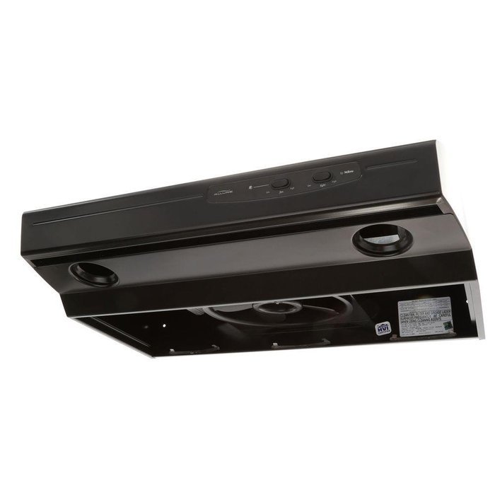Allure I Series 30 In. Convertible Range Hood in Black N4