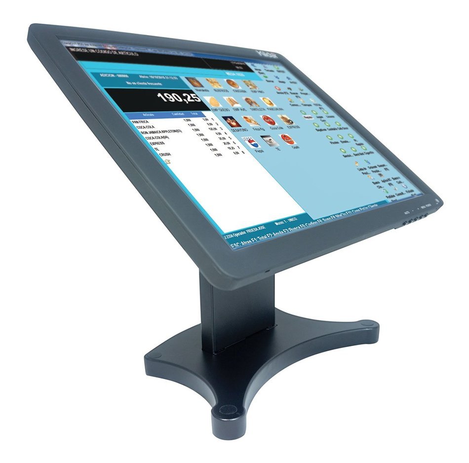 Brand New Touchscreen LED Monitor 17" Kildar DataMonitor M1751 Restaurant, Bar, Kiosk Retail... N3