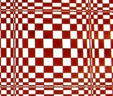 Chocolate Transfer Sheet: Red Checkerboard. 2 Sheets