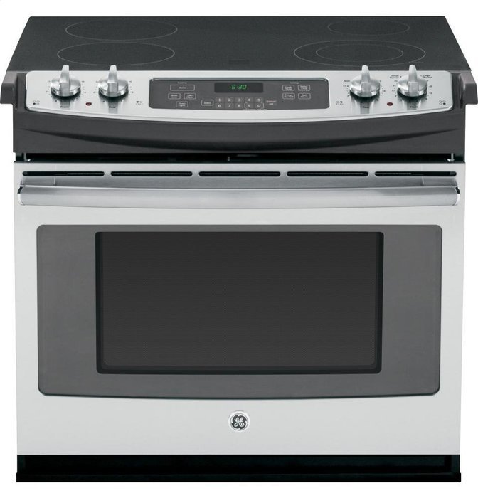 GE JD630SFSS 30" Stainless Steel Drop-In Electric Smoothtop Range N2
