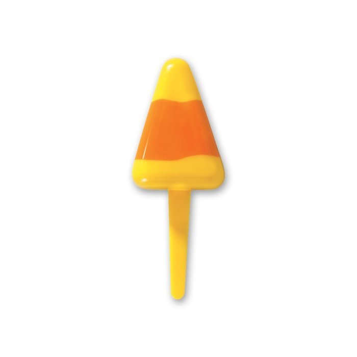 DecoPac Candy Corn Treats DecoPic Cupcake Picks (12 Count)