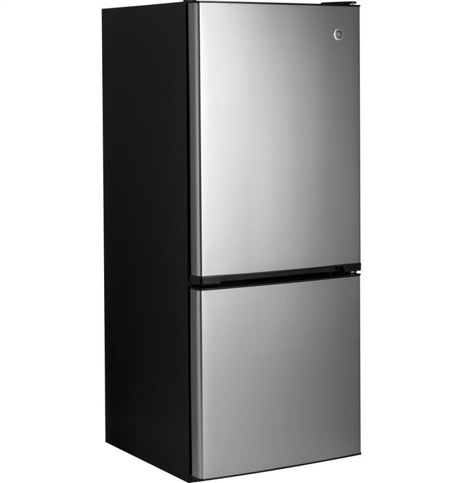 GE Counter Depth Stainless Steel Bottom-Freezer Refrigerator N7
