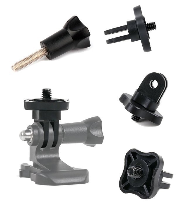 DURAGADGET High Quality Mount Adjustment Short Screw For GoPro Hero 1, Hero 2, Hero 3, Hero 3+ Plus, Hero 4