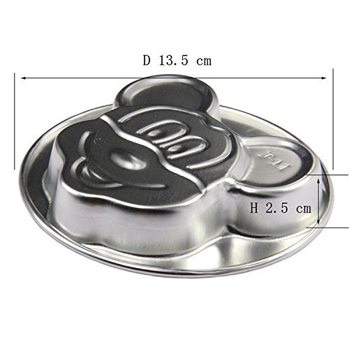 Large Size Mickey Shape Cake Pan Mouse Shape Baking Molds Fondant Dish ...