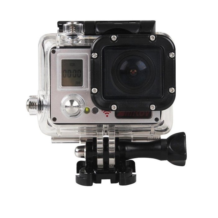 WIFI Waterproof Sports DV, SANNYSIS Amkov AMK7000S 1080P HD 60fps WiFi Action Camera with Sunplus 6350 Chipset N13