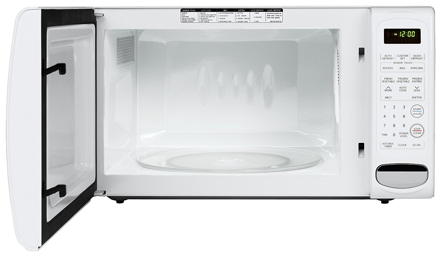 LG LCS1410SW 1.4 Cu Ft Counter Top Microwave Oven, White free image download