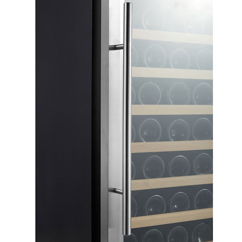 Kalamera 28 Bottle Stainless Steel Freestanding Wine Refrigerator N4 free image download