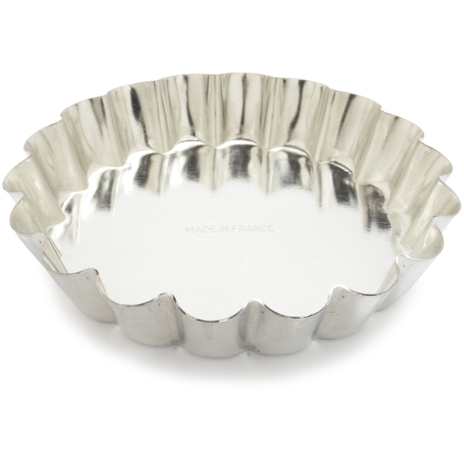 SCI Scandicrafts Fluted Tart/Quiche Mold, Fixed Bottom 4-5/8-inch ...