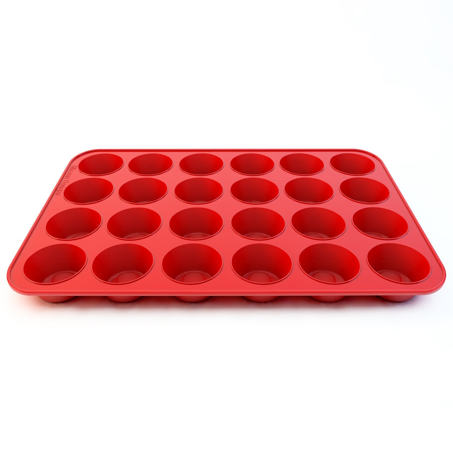 silicone-mini-muffin-pan-and-cupcake-maker-24-cup-red-plus-muffin