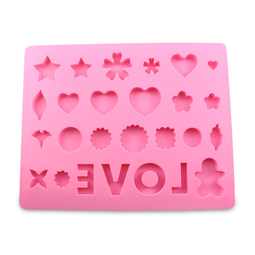 Candy Making Molds Pcs Yyp Love Shape Mold Silicone Candy Molds For