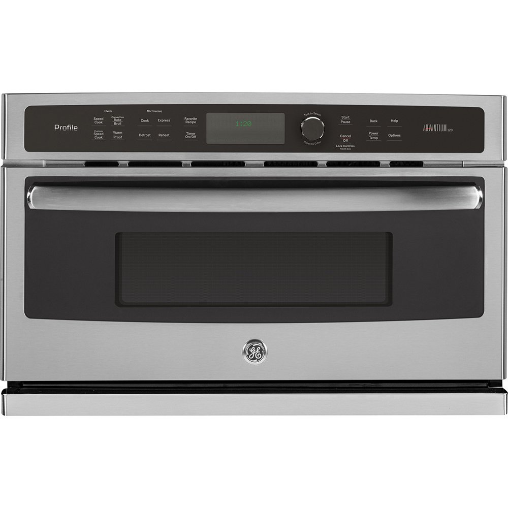 GE PSB9120SFSS Profile Advantium 30" Stainless Steel Electric Single Wall Oven Convection N2