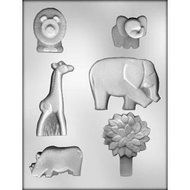 Jungle Animal Mold ~ Great to use for Chocolate, Soaps and more!