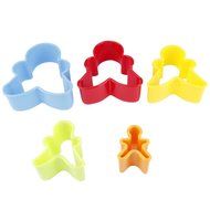 YiZYiF Funny DIY Mould Cookie Cutter Pastry Baking Biscuit Mold For Adults Kids (Round Shaped) N13