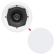 4) Pyle Pro PDIC61RD 6.5'' 400W 2-Way In-Ceiling/Wall Speaker System White (Pair) N4
