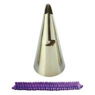 PME #40 Frill Tube Stainless Steel Icing Fondant Piping Decorating Nozzle Tip