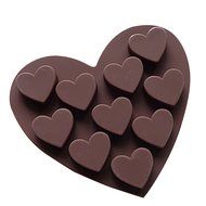 NEESHOW NEESHOW Silicone Heart Baking Cups /Reusable Muffin Molds in Storage Container