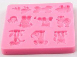 HSE Silicone Cake Mould Handmade Animal Model Baking Equipment