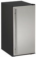 U-Line UADA15IMS00B 15" Built-in Crescent Ice Maker, Black