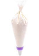 Pridebit Pastry Bag Extra Thick Disposable 16-Inch Cake/Cupcake Decorating Bags 50 Pack Large Piping Icing Bags N5