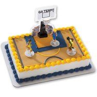 Basketball All Net DecoSet Cake Decoration - Boys