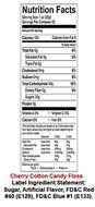 Cotton Candy Flossugar, Case of 6-1/2 Gallon Cartons-Tropical Flavors N5