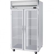 Beverage-Air HFPS2-1G Horizon Series Two Section Glass Door Reach-In Freezer 49 cu.ft. Capacity Stainless Steel...