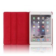 ipad Case Red,TechCode 360 Degrees Rotating Magnetic PU Leather with Stand Smart Auto Sleep/Wake Feature Case... N18