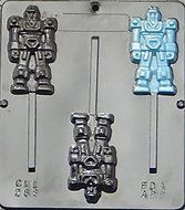 Robot Transformer Lollipop Chocolate Candy Mold 288