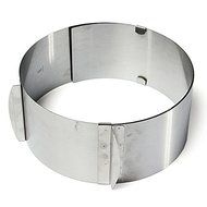 Novelty Cake Pans Tin 6inch-12inch Adjustable Cake Setting Round Stainless Steel Cake Mousse Mould Ring Bakeware... N5