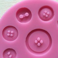 Karen Baking Different Sizes Of Buttons Shape 3D Silicone Cake Mold For Cake Fondant Decorating N2