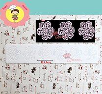 Anyana Giant Flower Sugar Craft Lace Silicone Cake Moulds Cooking Tools Impression Mats N3