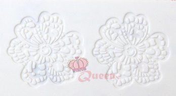 Anyana Giant Flower Sugar Craft Lace Silicone Cake Moulds Cooking Tools Impression Mats N4