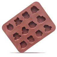Genenic 28 Cavity Silicone Cake Bread Chocolate Jelly Candy Ice Baking Mould Craft Mold +1PCS Free Nice Baking... N8