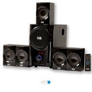 Acoustic Audio AA5160 Home Theater 5.1 Speaker System with USB Bluetooth and FM Tuner