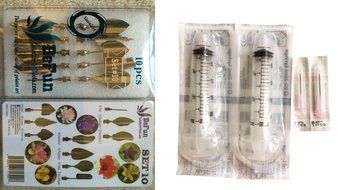 BeFun Cake Decorating Supplies for 3D Gelatin Art Tools&ndash;Jello Shots -Jelly Cake- Set 10 pcs for Beginners and... N4