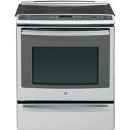 GE PS920SFSS Profile 30" Stainless Steel Electric Slide-In Smoothtop Range - Convection