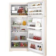 GE GIE18GTHCC 17.5 Cu. Ft. Bisque Top Freezer Refrigerator - Energy Star N4