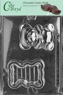 Cybrtrayd A061 Teddy Bear Pour Box A068 Po Animal Chocolate Candy Mold