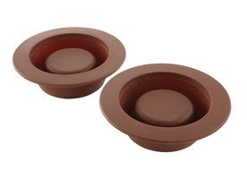 Chicago Metallic Silicone Brownie Bowls Set of 2 N2