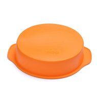 20cm (8 Inches) Silicone Round Cake Pan with Handle Suitable for All Types of Baking and Roasting Silicone Round... N15