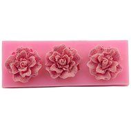 Let'S Diy 3 Holes Roses Molds For Fondant Sugar Jello Jelly Ice Soap Cake Decorating Tools Foundant Silicone Moulds N3