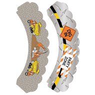 Construction Theme Cupcake Wrappers, Dump Truck Design, Confetti Couture Party Supplies, 36 Wraps N9