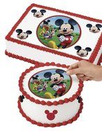 Wilton 710-7069 Mickey Mouse Edible Images Cake Decorating Kit, Multicolor