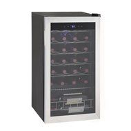 SMAD 35 Bottle Freestanding Compressor Wine Cooler,Black N4